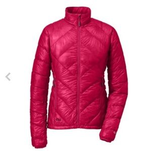 Outdoor Research Filament Down Jacket Women’s Size Small Pink Winter Weather
